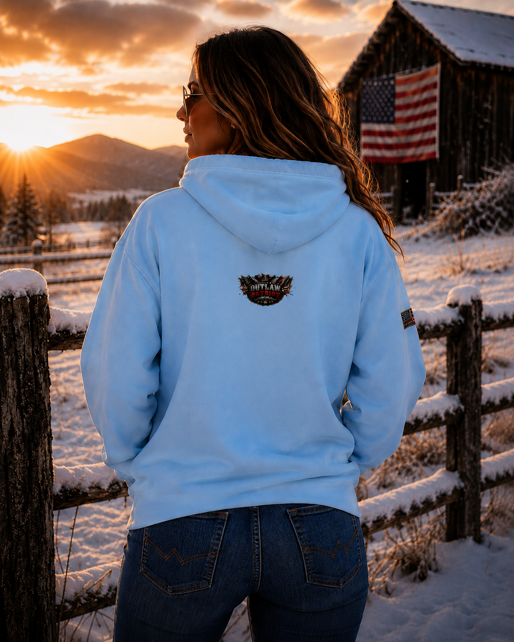 Outlaw Patriot Heritage Hoodie
