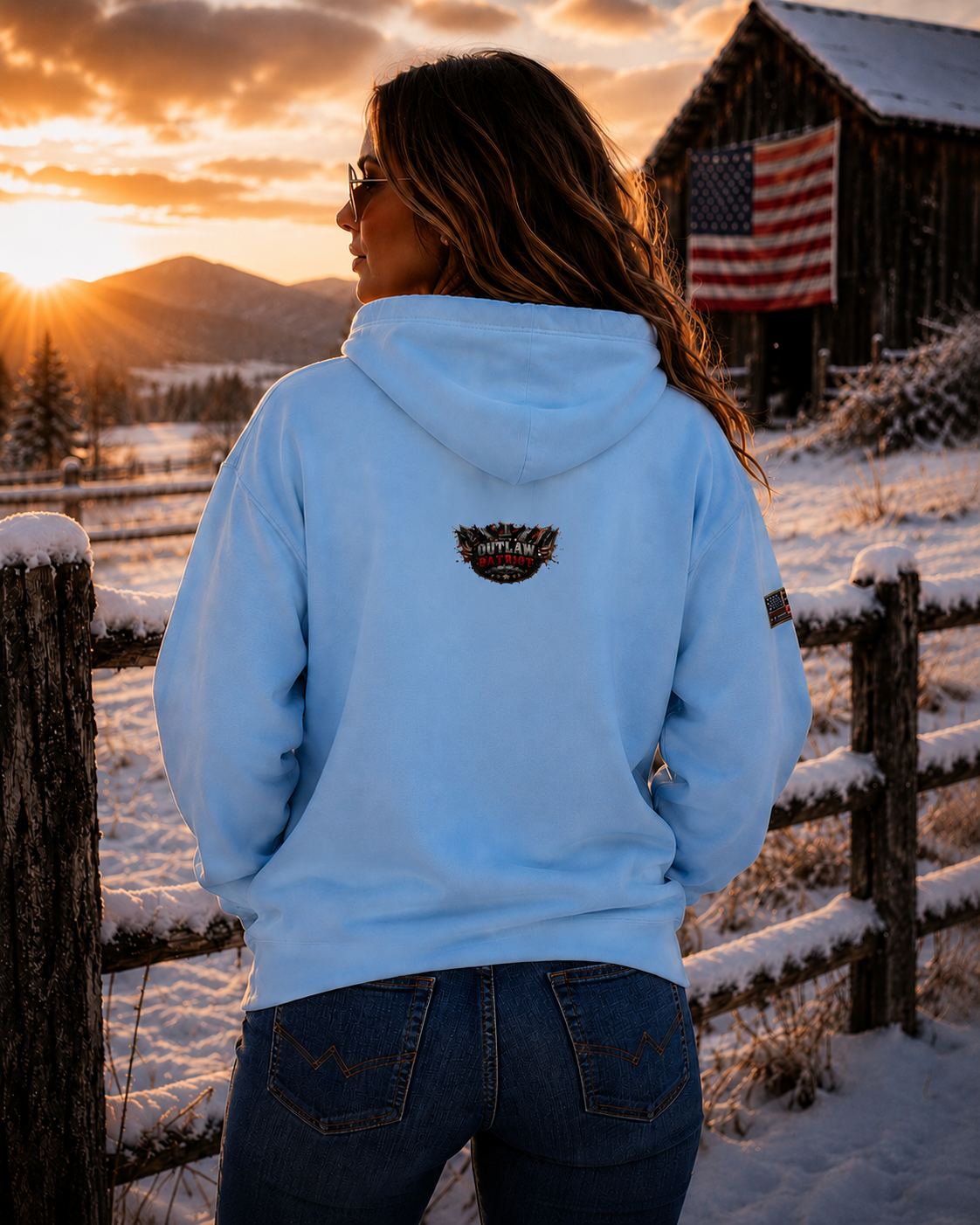 Outlaw Patriot Heritage Hoodie